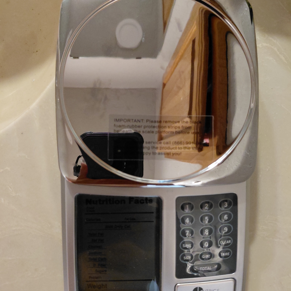 Silver Digital Kitchen Scale - Picture 2 of 6